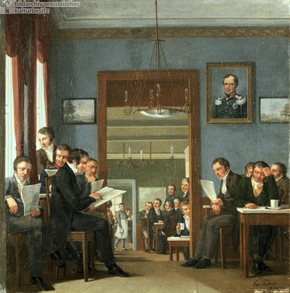 "Everyone Reads Everything" – A Reading Café in Berlin (1832)